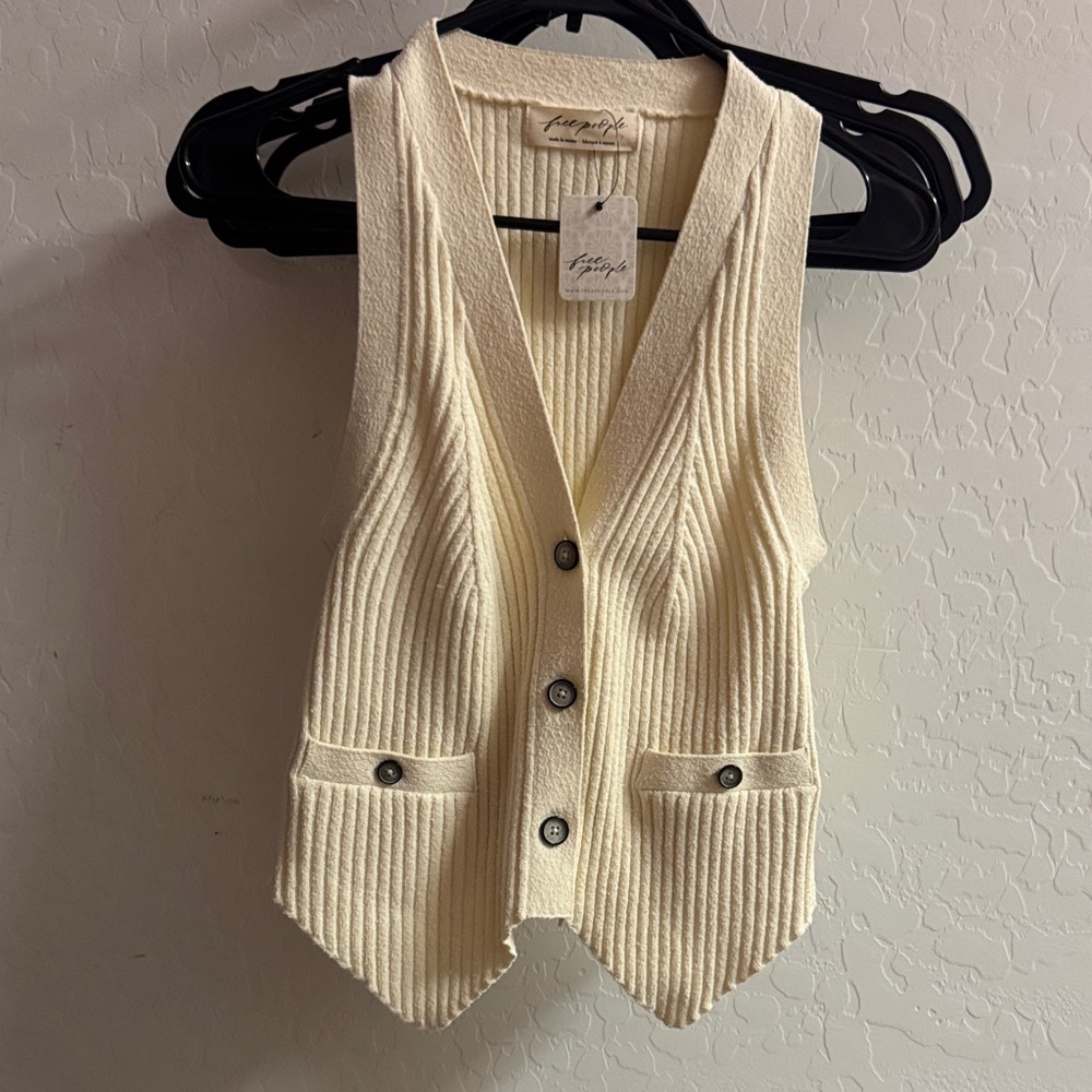 Free People Summer Love Waistcoat NWT
